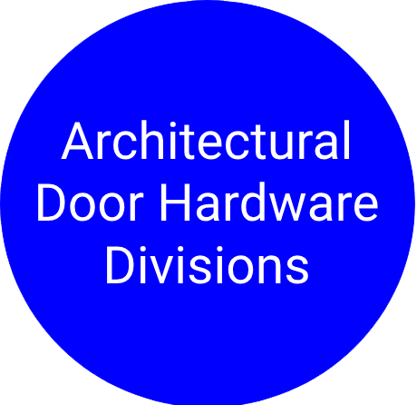 Architectural Door Hardware Divisions
